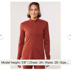 REI Co-op Merino 185 Long-Sleeve Half-Zip Base Layer Top